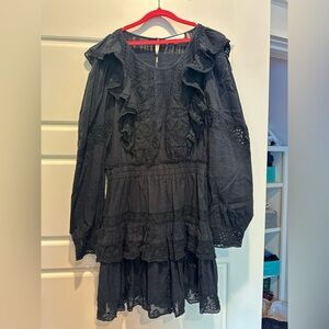 Love Shack Fancy Black Mini